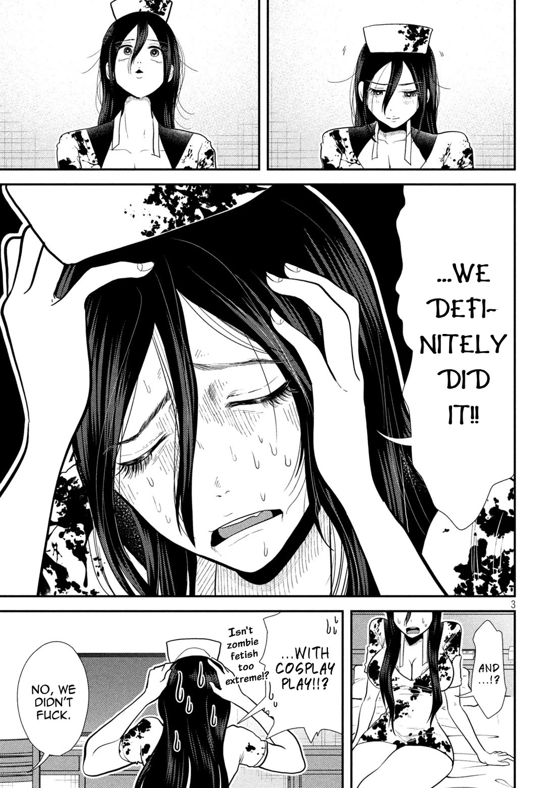 Heisei Remnant Soldier Sumire-chan Chapter 24 page 3 - Chapter 24: A Woman Who Did It?