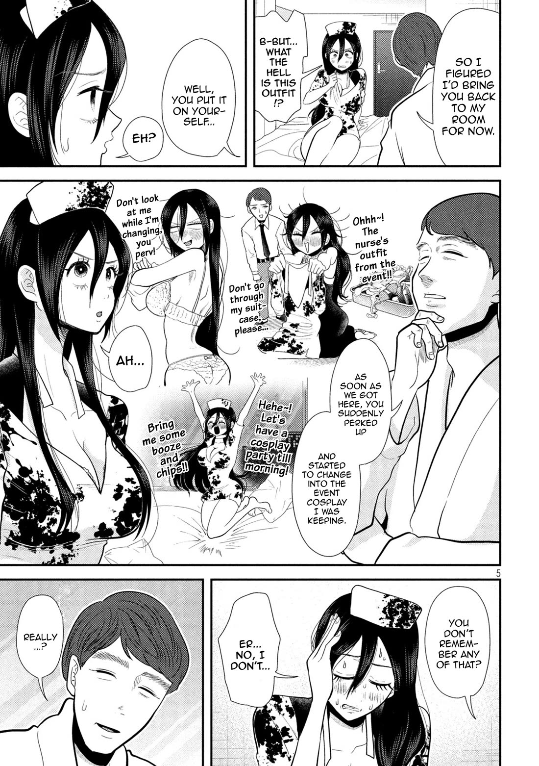 Heisei Remnant Soldier Sumire-chan Chapter 24 page 5 - Chapter 24: A Woman Who Did It?