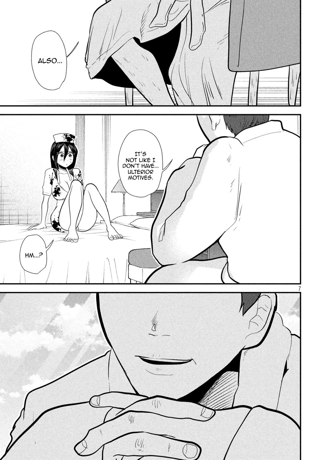 Heisei Remnant Soldier Sumire-chan Chapter 24 page 7 - Chapter 24: A Woman Who Did It?