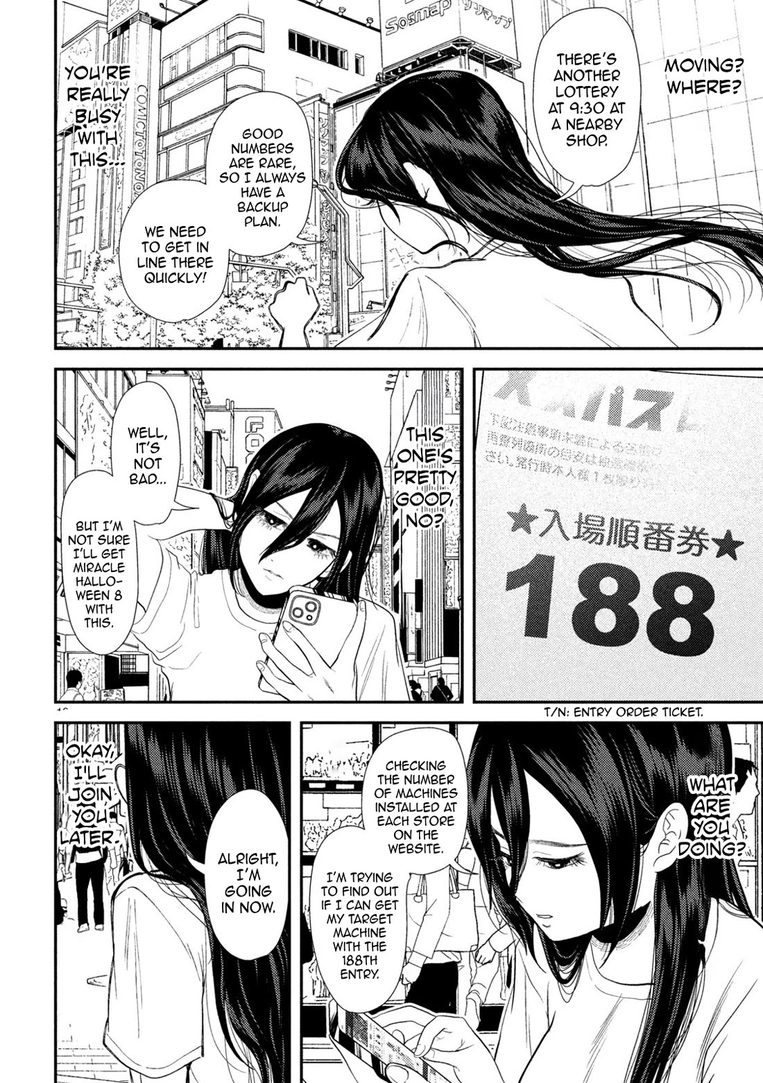 Heisei Remnant Soldier Sumire-chan Chapter 26 page 12 - Chapter 26: A Woman Who Gambles as a Hobby