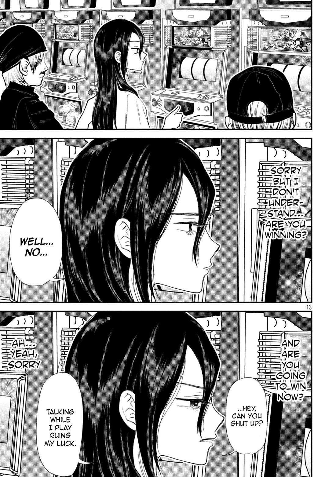 Heisei Remnant Soldier Sumire-chan Chapter 26 page 13 - Chapter 26: A Woman Who Gambles as a Hobby