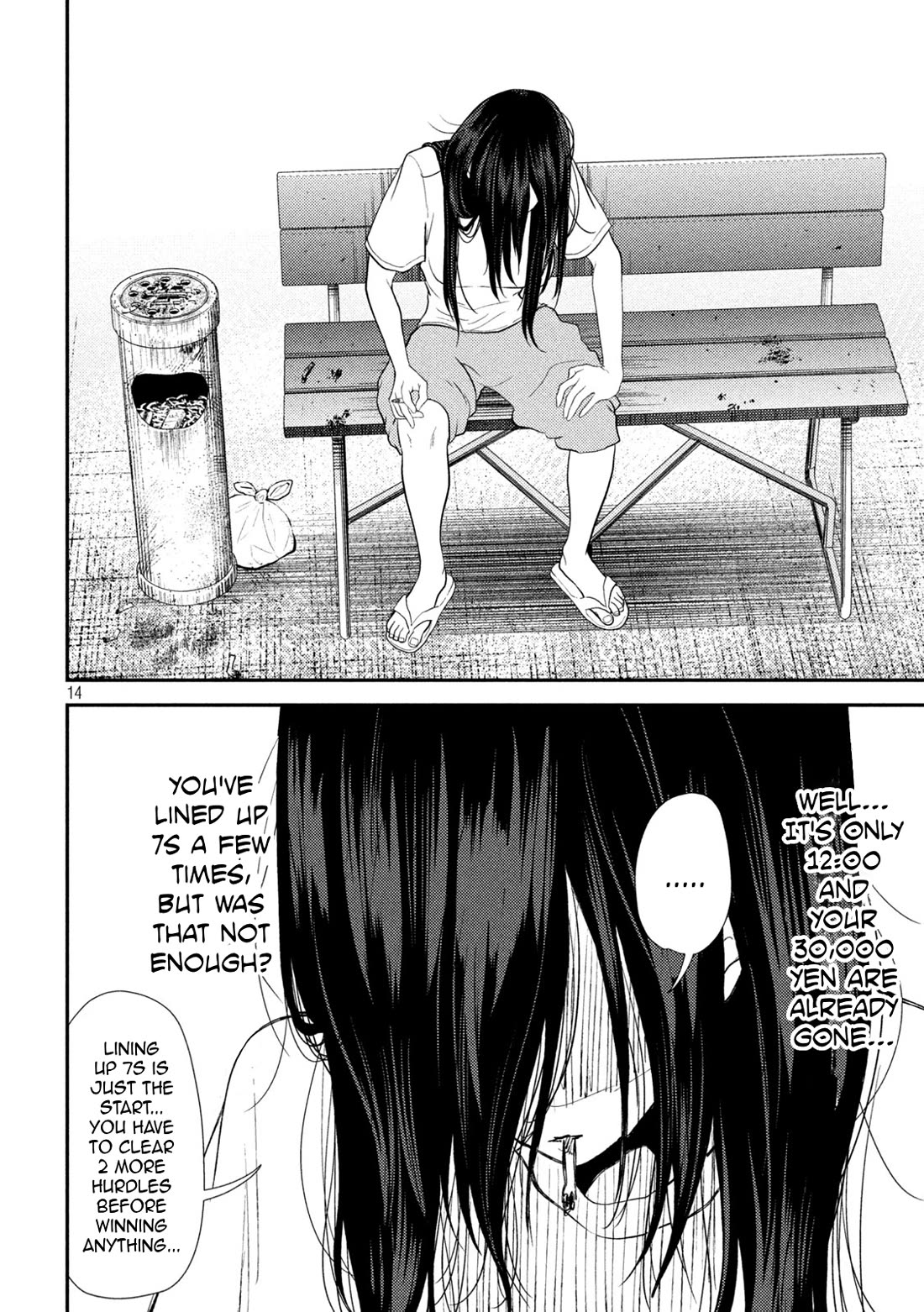 Heisei Remnant Soldier Sumire-chan Chapter 26 page 14 - Chapter 26: A Woman Who Gambles as a Hobby
