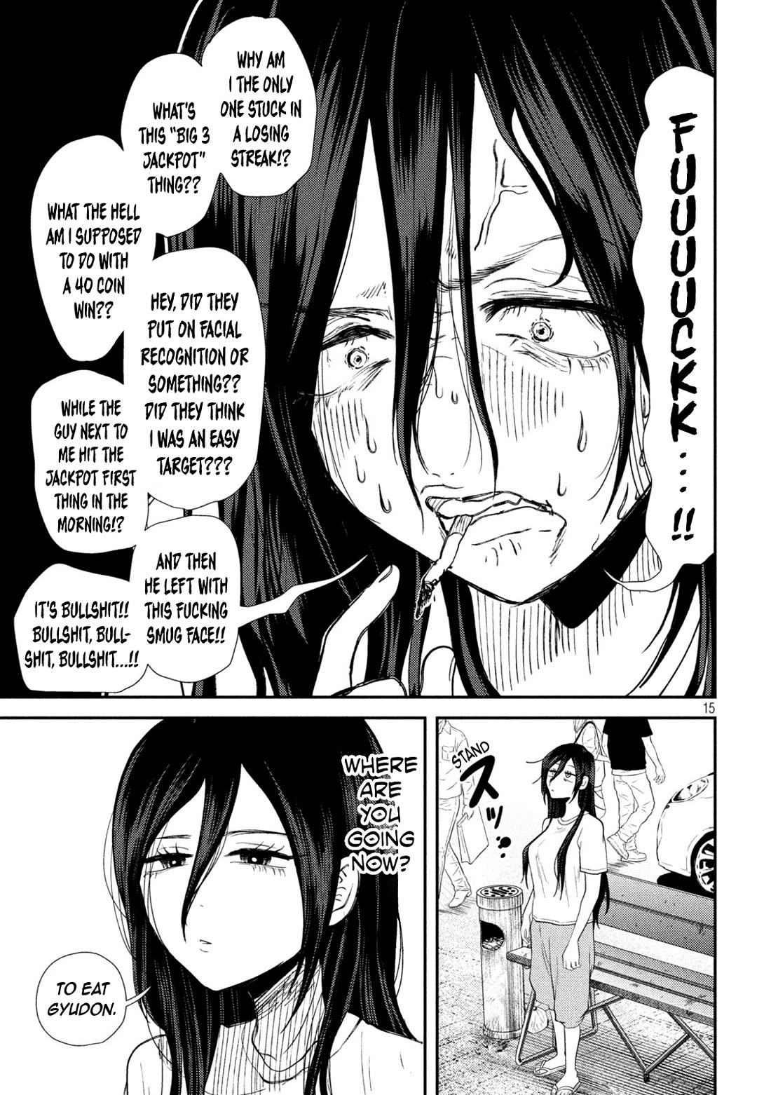 Heisei Remnant Soldier Sumire-chan Chapter 26 page 15 - Chapter 26: A Woman Who Gambles as a Hobby