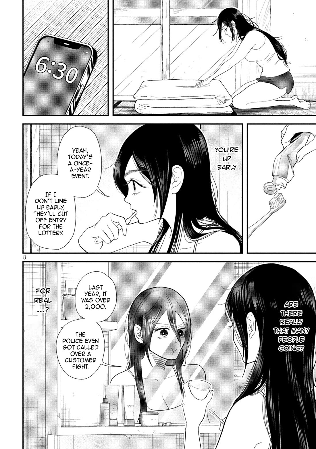 Heisei Remnant Soldier Sumire-chan Chapter 26 page 8 - Chapter 26: A Woman Who Gambles as a Hobby