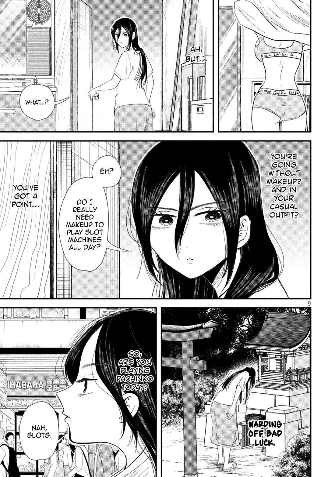Heisei Remnant Soldier Sumire-chan Chapter 26 page 9 - Chapter 26: A Woman Who Gambles as a Hobby