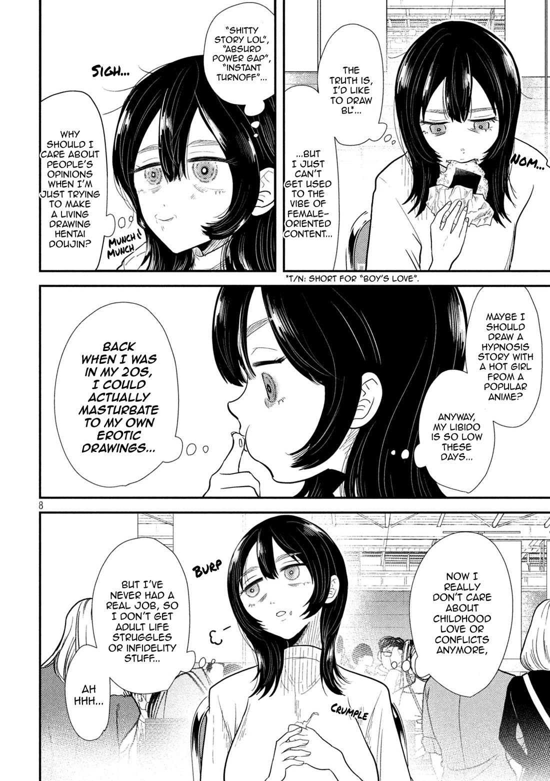 Heisei Remnant Soldier Sumire-chan Chapter 27 page 6 - Chapter 27: The Third Woman
