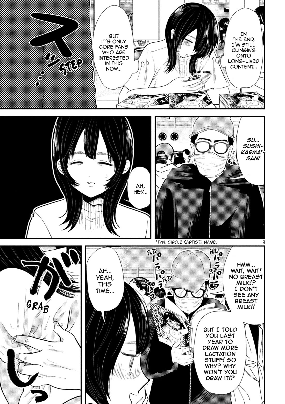 Heisei Remnant Soldier Sumire-chan Chapter 27 page 7 - Chapter 27: The Third Woman