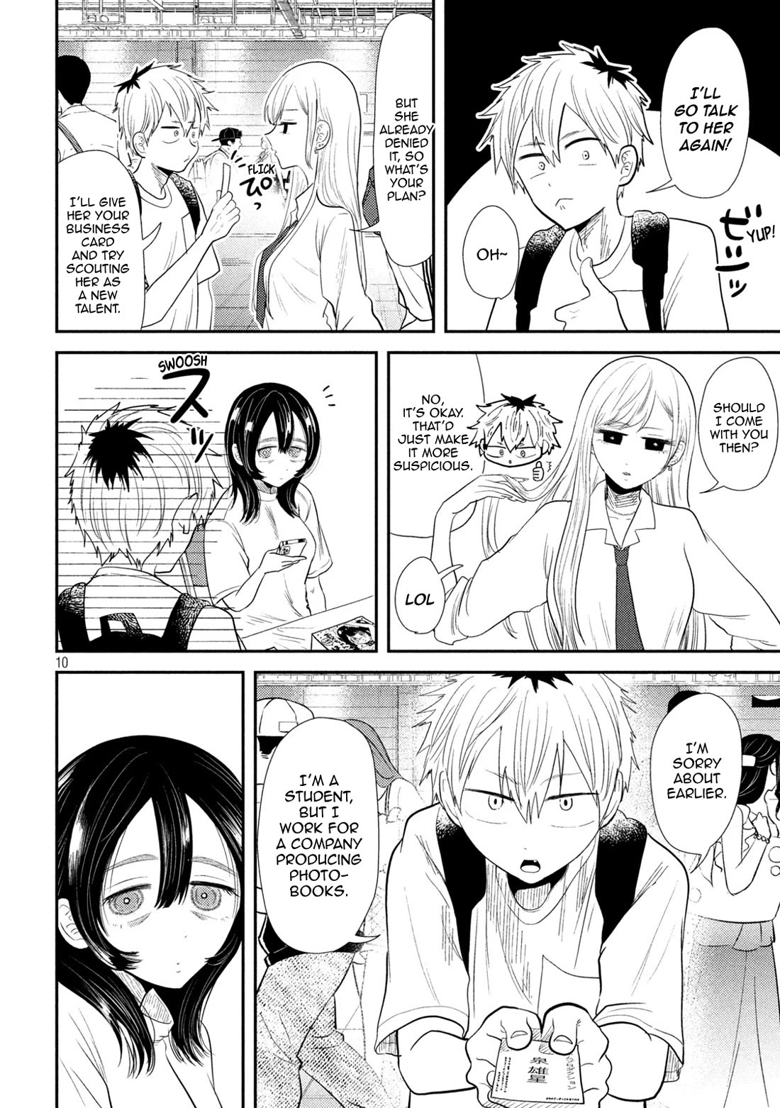 Heisei Remnant Soldier Sumire-chan Chapter 28 page 10 - Chapter 28: An Overexcited Woman