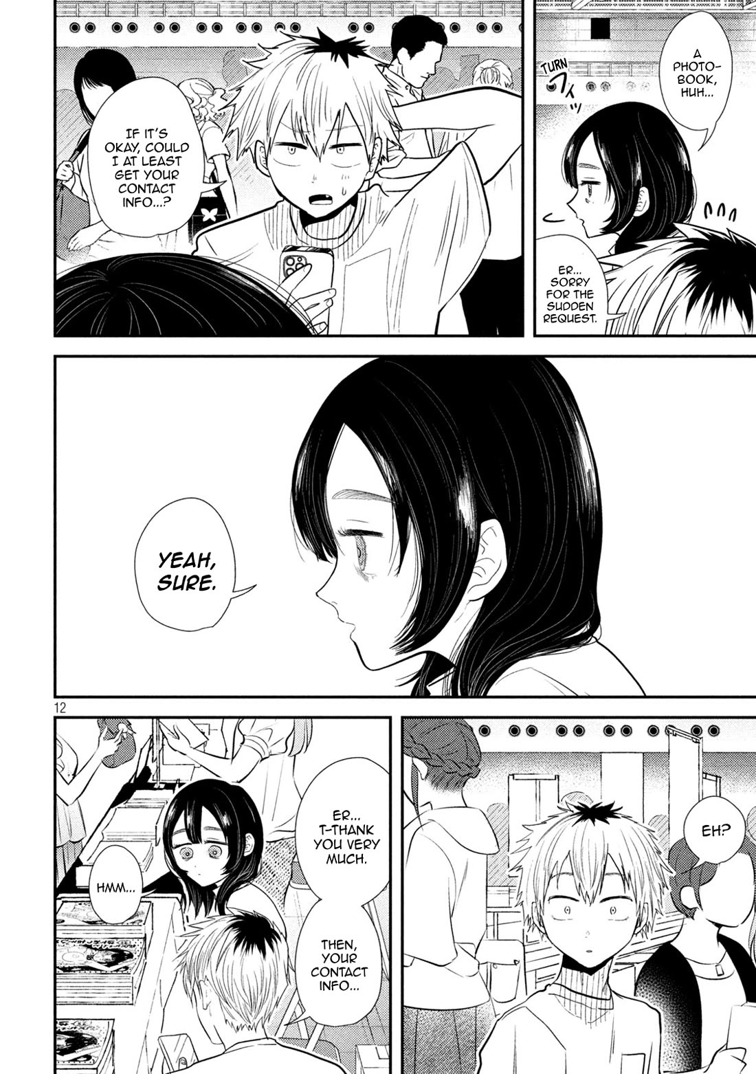 Heisei Remnant Soldier Sumire-chan Chapter 28 page 12 - Chapter 28: An Overexcited Woman