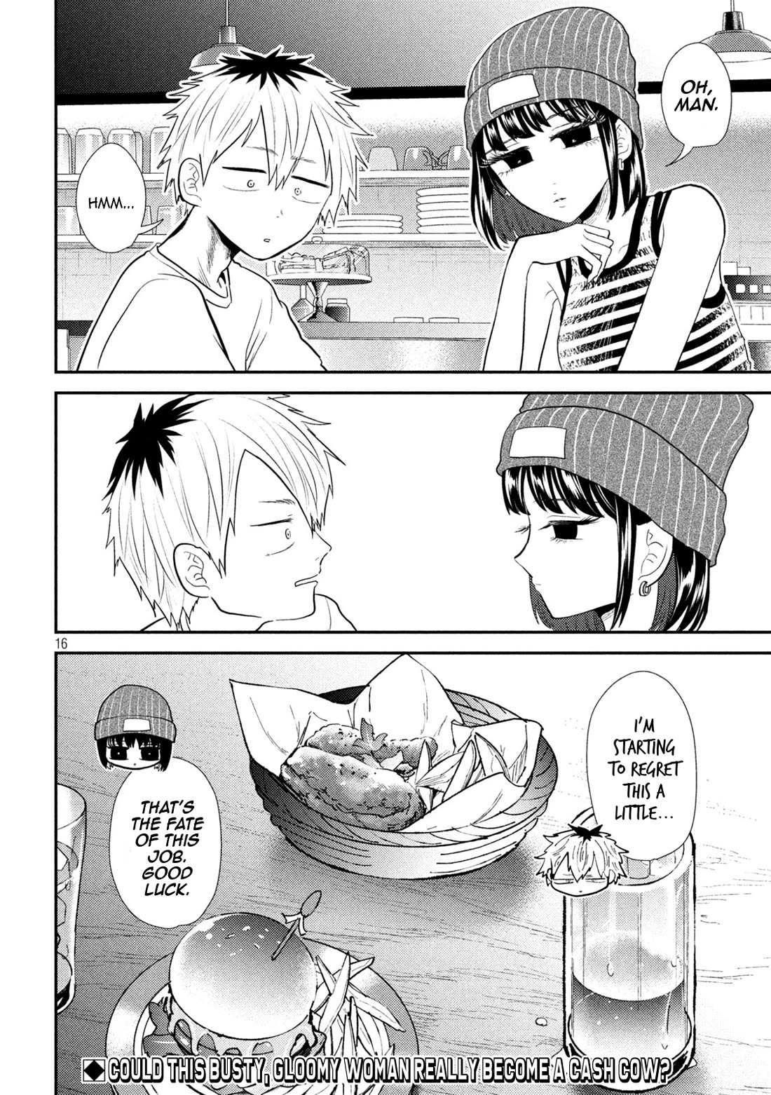 Heisei Remnant Soldier Sumire-chan Chapter 28 page 16 - Chapter 28: An Overexcited Woman