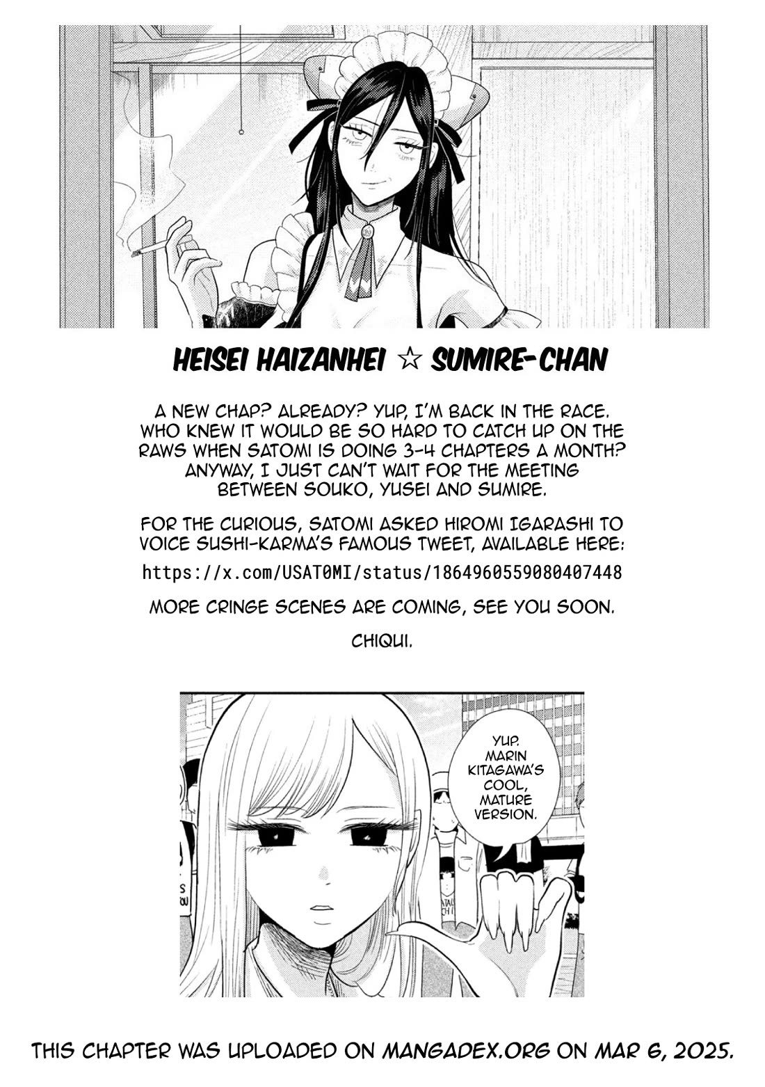 Heisei Remnant Soldier Sumire-chan Chapter 28 page 17 - Chapter 28: An Overexcited Woman