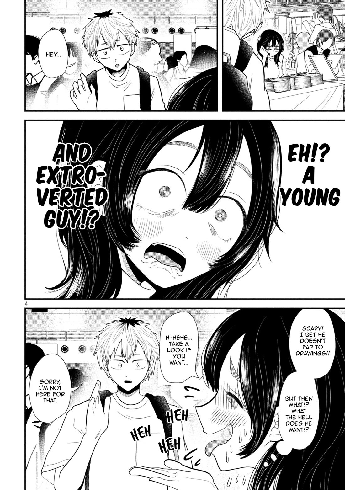 Heisei Remnant Soldier Sumire-chan Chapter 28 page 4 - Chapter 28: An Overexcited Woman