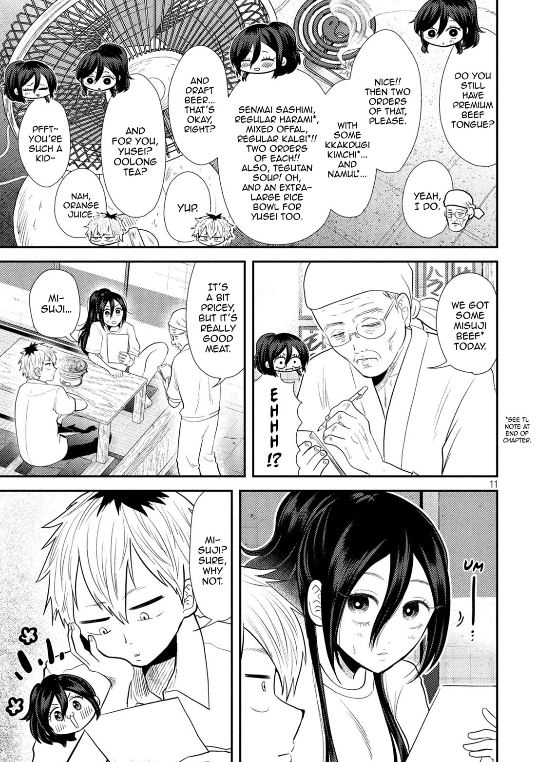 Heisei Remnant Soldier Sumire-chan Chapter 29 page 11 - Chapter 29: A Woman Going Viral