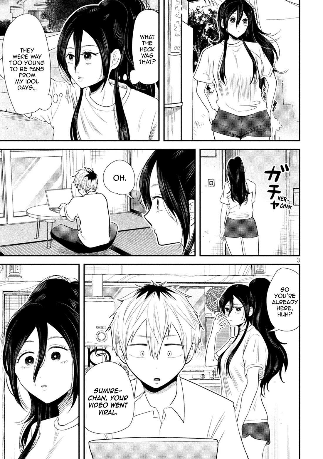Heisei Remnant Soldier Sumire-chan Chapter 29 page 3 - Chapter 29: A Woman Going Viral