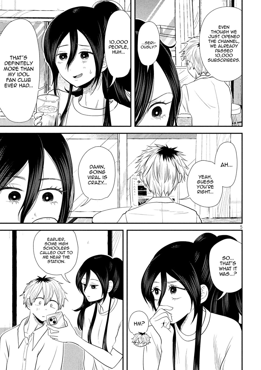 Heisei Remnant Soldier Sumire-chan Chapter 29 page 5 - Chapter 29: A Woman Going Viral