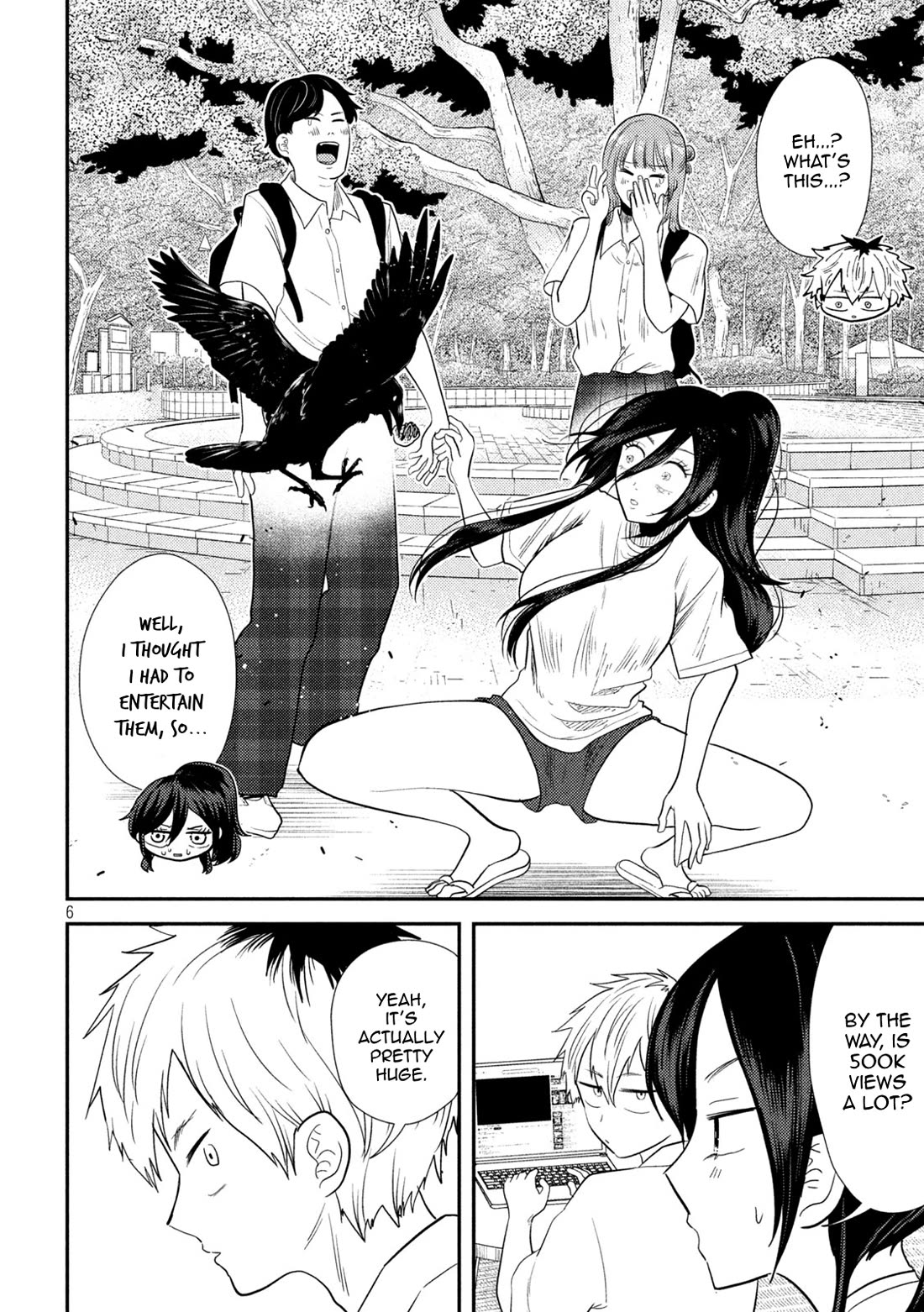 Heisei Remnant Soldier Sumire-chan Chapter 29 page 6 - Chapter 29: A Woman Going Viral