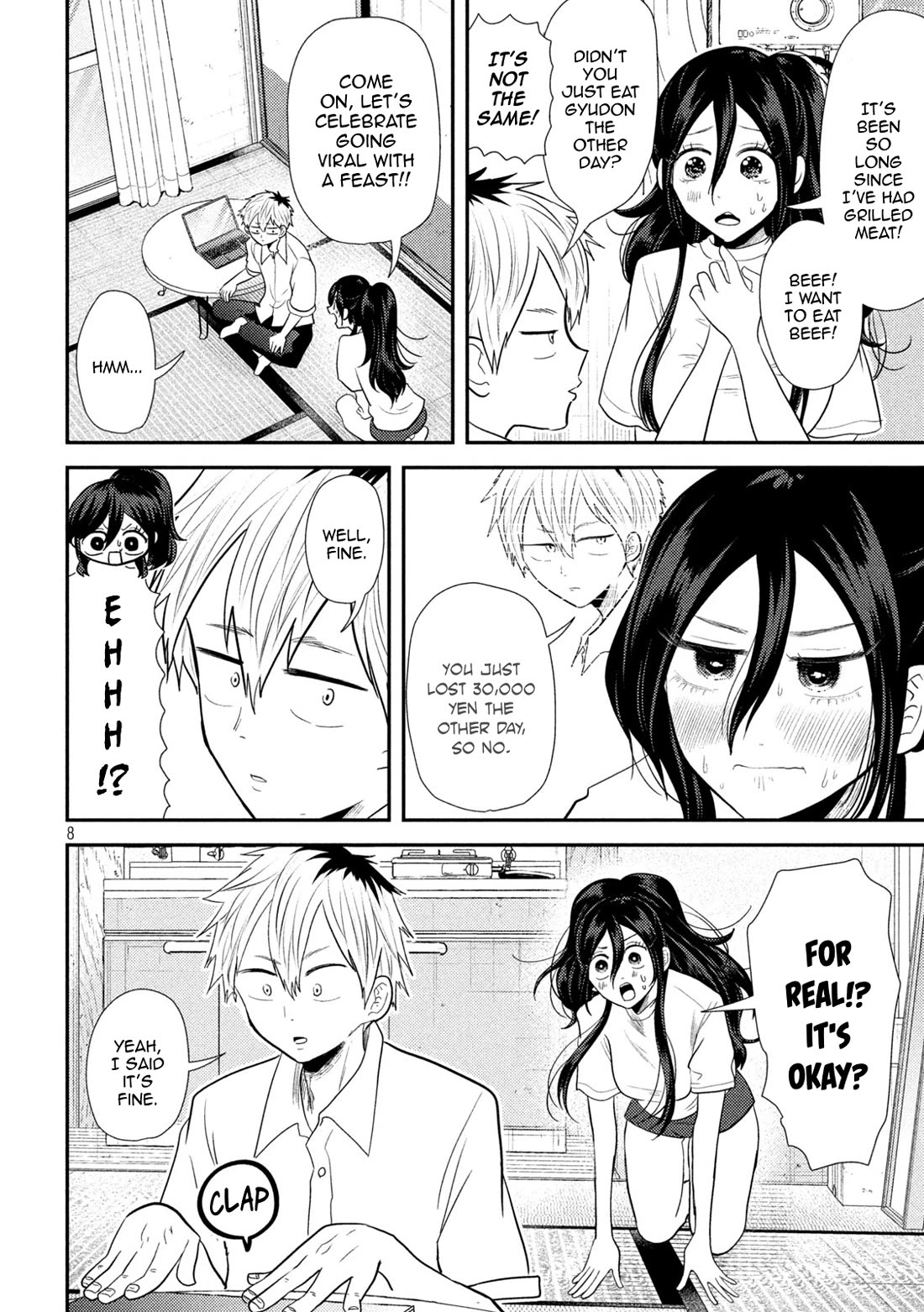 Heisei Remnant Soldier Sumire-chan Chapter 29 page 8 - Chapter 29: A Woman Going Viral