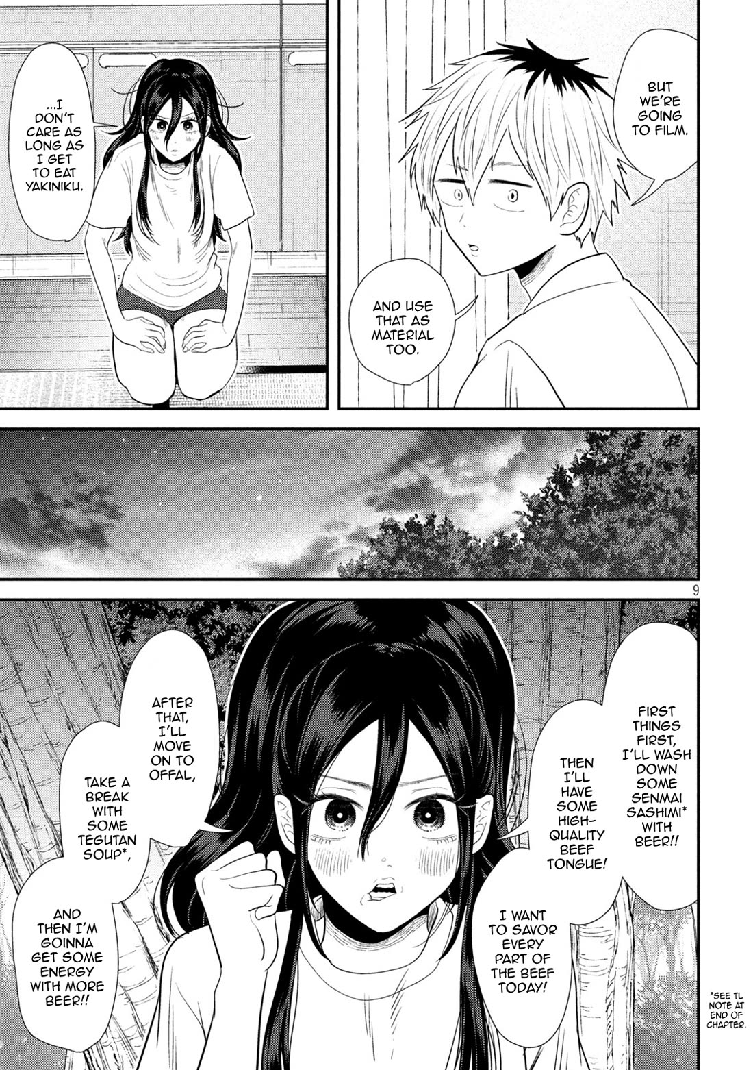 Heisei Remnant Soldier Sumire-chan Chapter 29 page 9 - Chapter 29: A Woman Going Viral