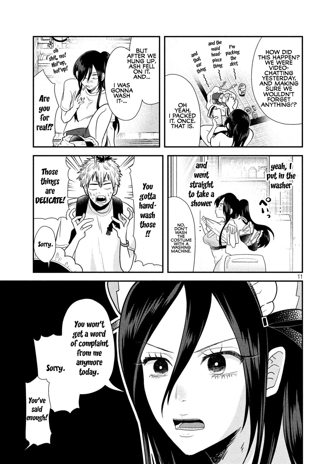 Heisei Remnant Soldier Sumire-chan Chapter 3 page 11 - Chapter 3: A Privileged Woman