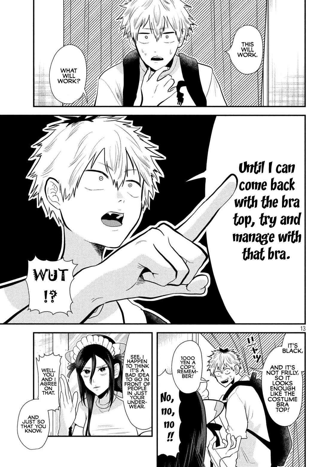 Heisei Remnant Soldier Sumire-chan Chapter 3 page 13 - Chapter 3: A Privileged Woman
