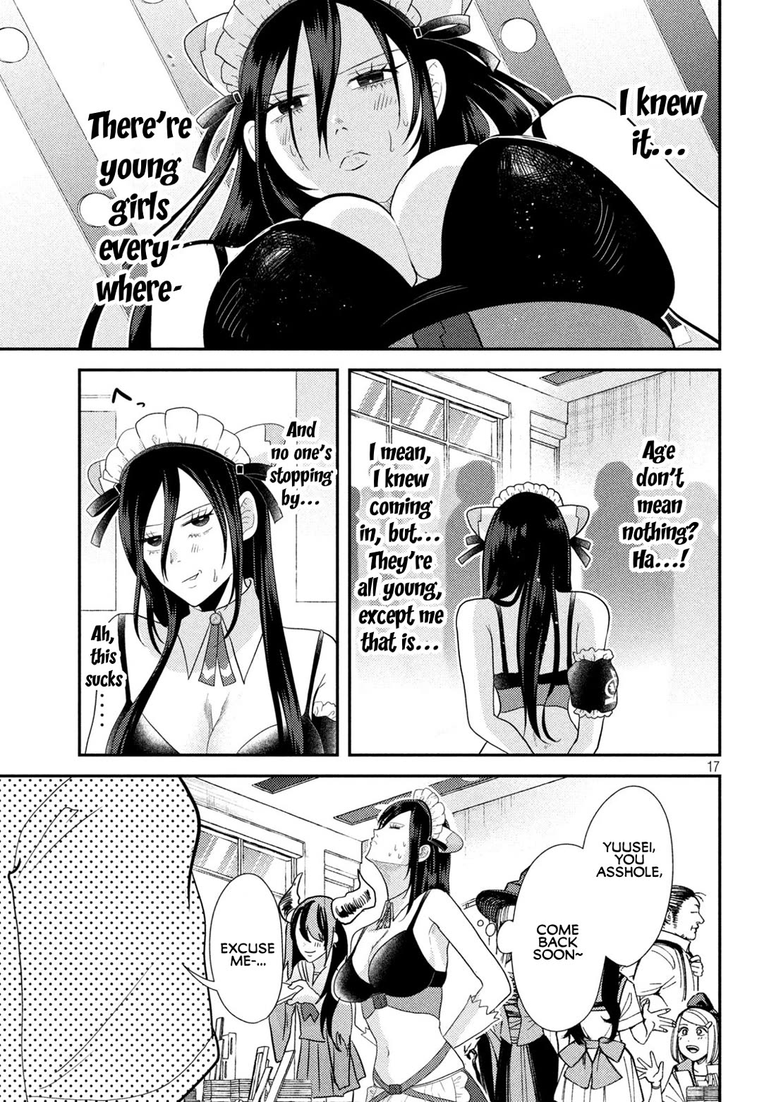 Heisei Remnant Soldier Sumire-chan Chapter 3 page 17 - Chapter 3: A Privileged Woman