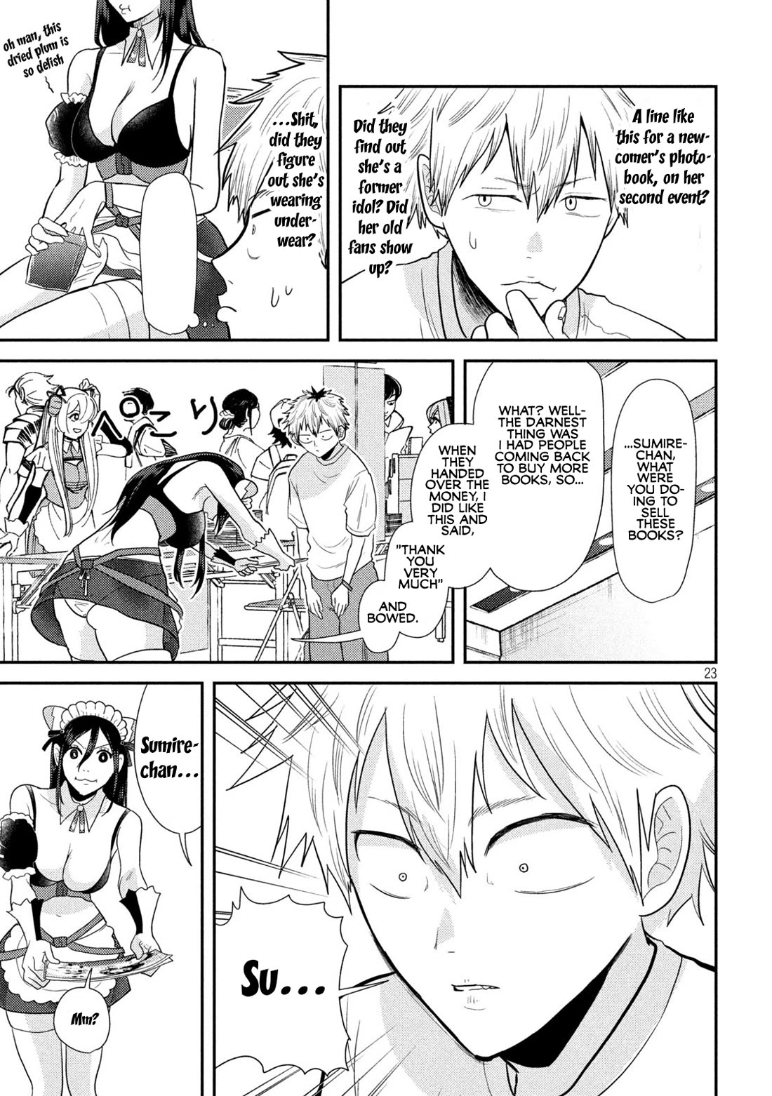 Heisei Remnant Soldier Sumire-chan Chapter 3 page 23 - Chapter 3: A Privileged Woman