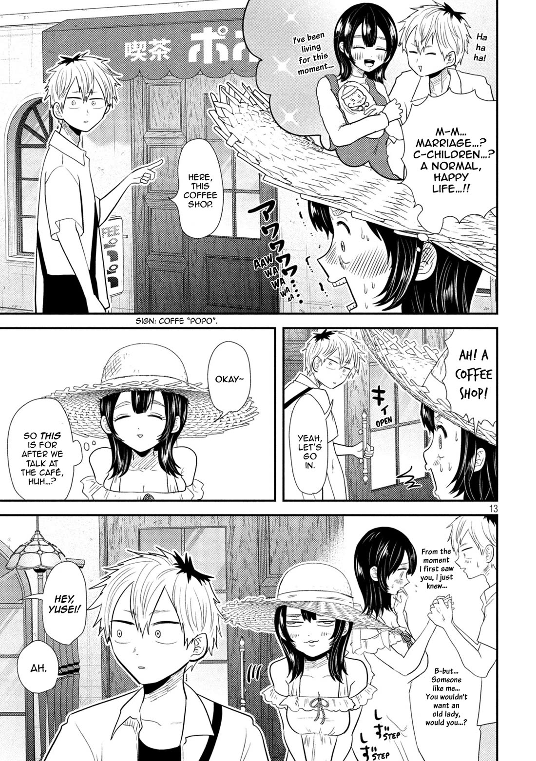 Heisei Remnant Soldier Sumire-chan Chapter 30 page 13 - Chapter 30: A Woman Going From Heaven to Hell
