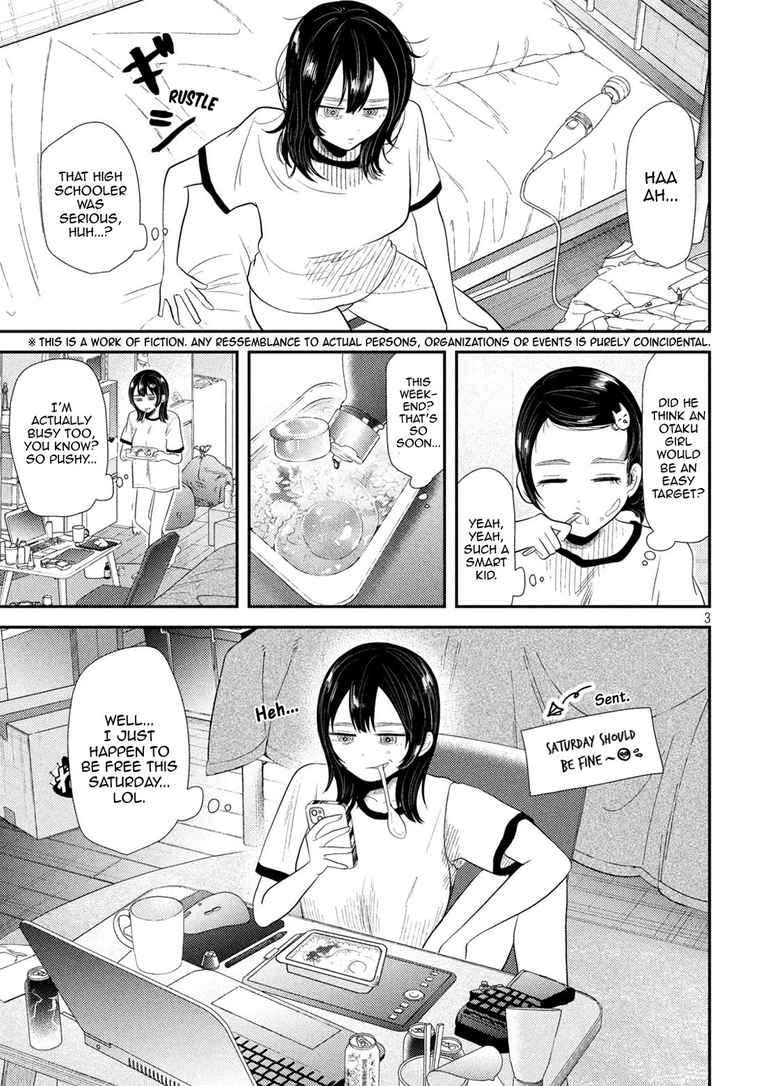 Heisei Remnant Soldier Sumire-chan Chapter 30 page 3 - Chapter 30: A Woman Going From Heaven to Hell