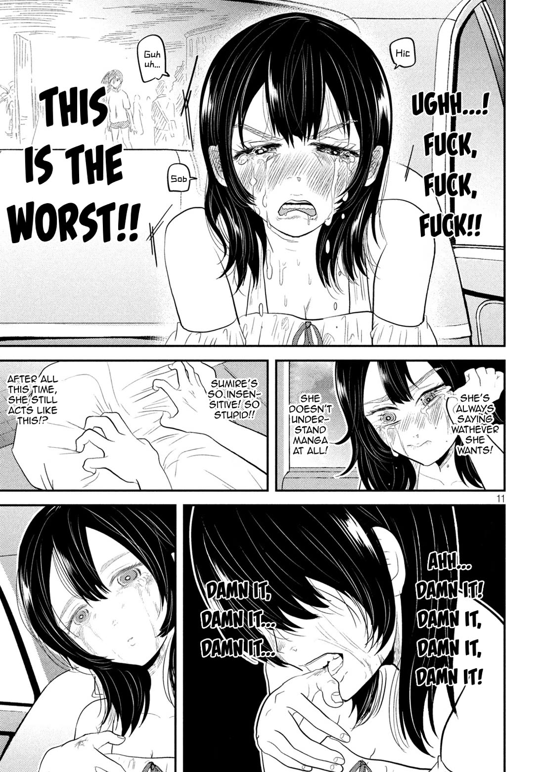 Heisei Remnant Soldier Sumire-chan Chapter 31 page 11 - Chapter 31: A Woman On The Run