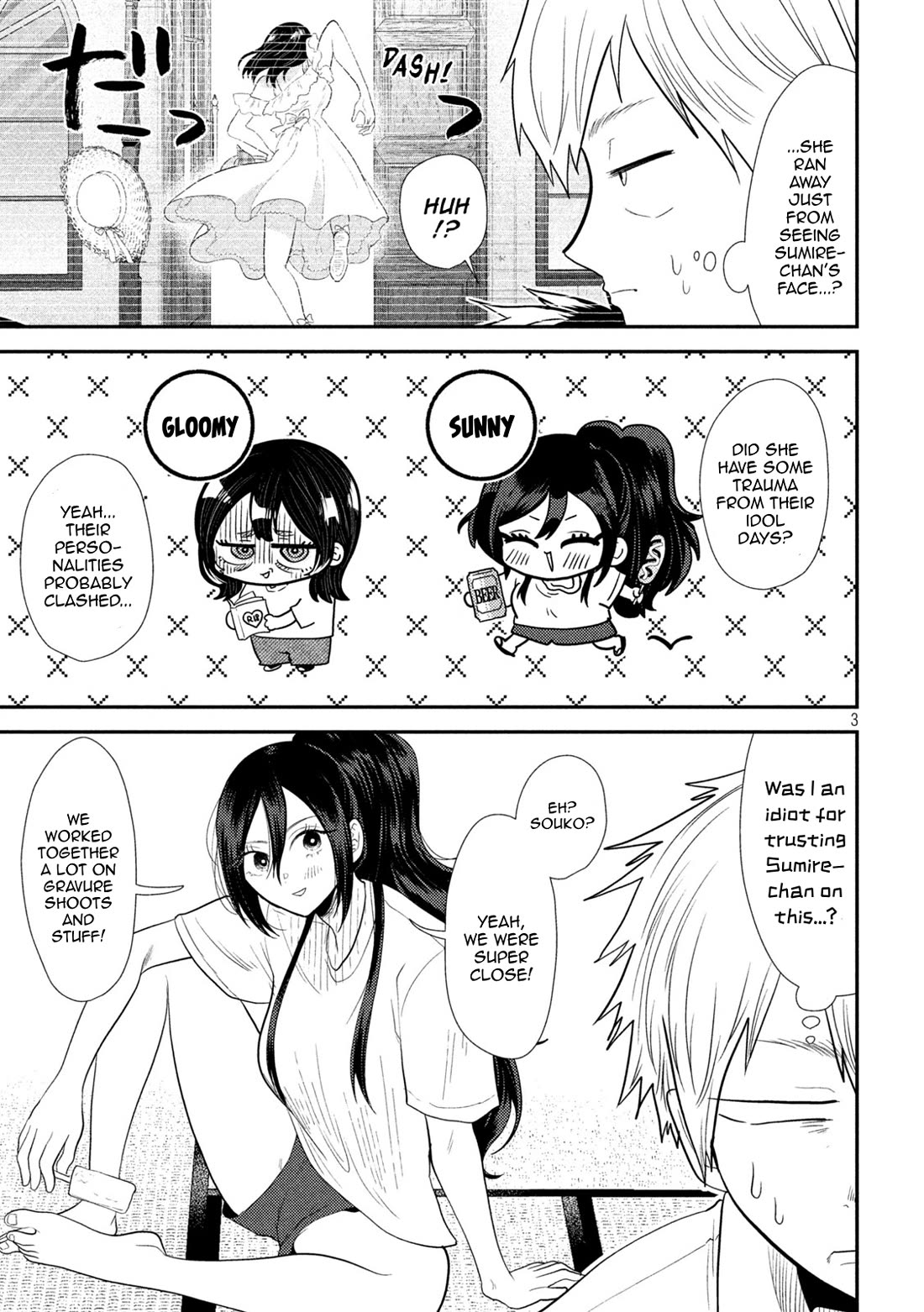 Heisei Remnant Soldier Sumire-chan Chapter 31 page 3 - Chapter 31: A Woman On The Run