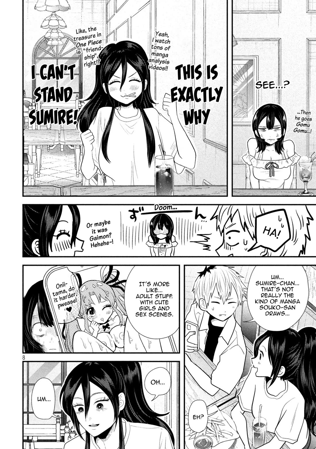 Heisei Remnant Soldier Sumire-chan Chapter 31 page 8 - Chapter 31: A Woman On The Run