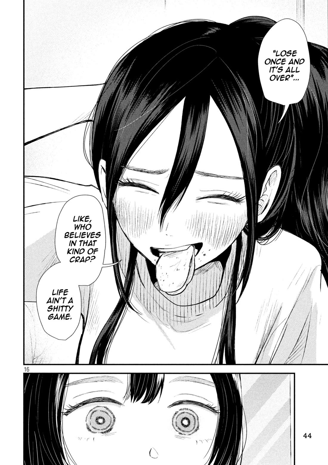Heisei Remnant Soldier Sumire-chan Chapter 32 page 16 - Chapter 32: A Woman Who Says Ordinary Things