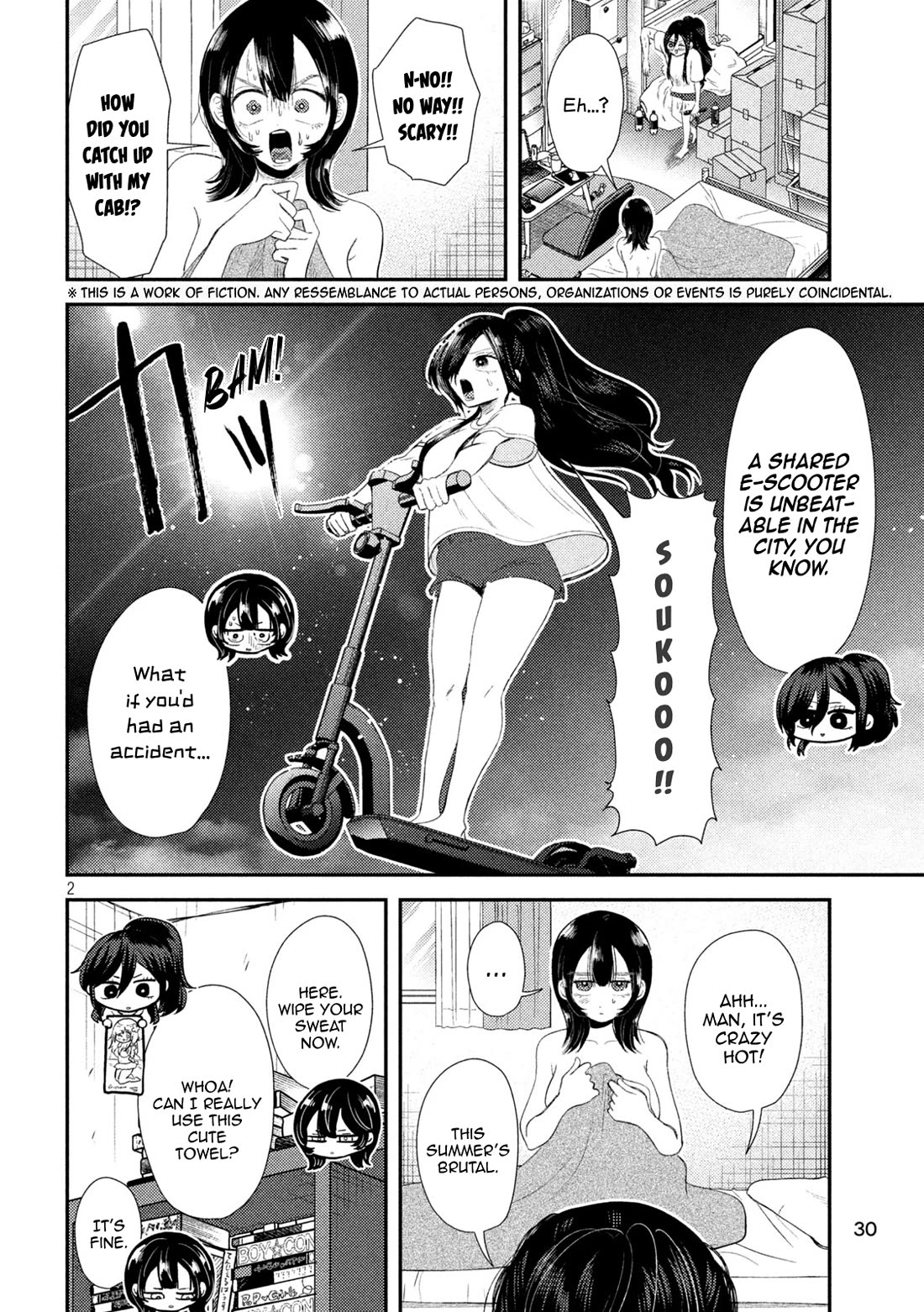 Heisei Remnant Soldier Sumire-chan Chapter 32 page 2 - Chapter 32: A Woman Who Says Ordinary Things