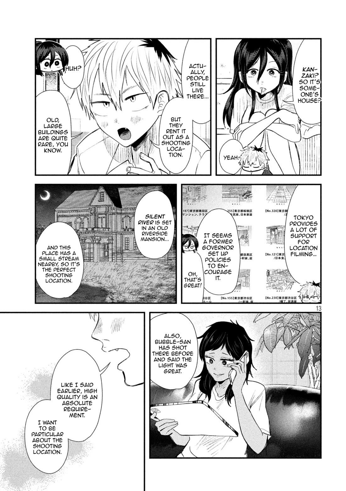 Heisei Remnant Soldier Sumire-chan Chapter 33 page 13 - Chapter 33: The Devil's Triangle of Women