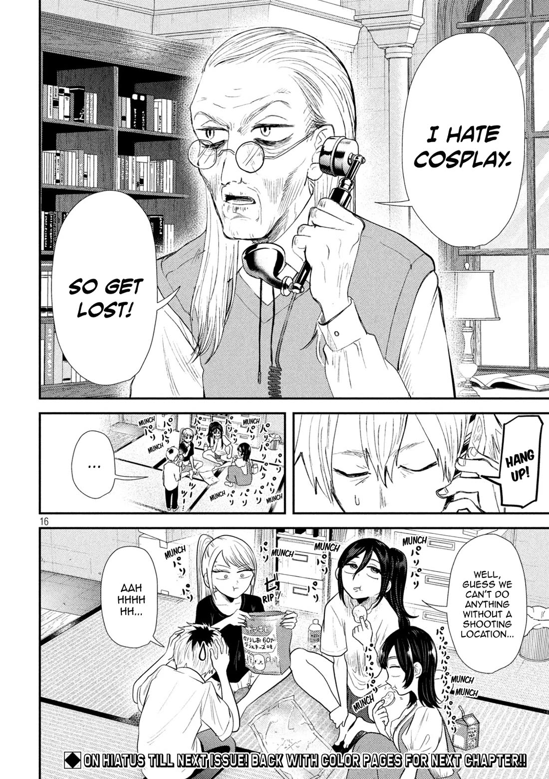 Heisei Remnant Soldier Sumire-chan Chapter 33 page 16 - Chapter 33: The Devil's Triangle of Women