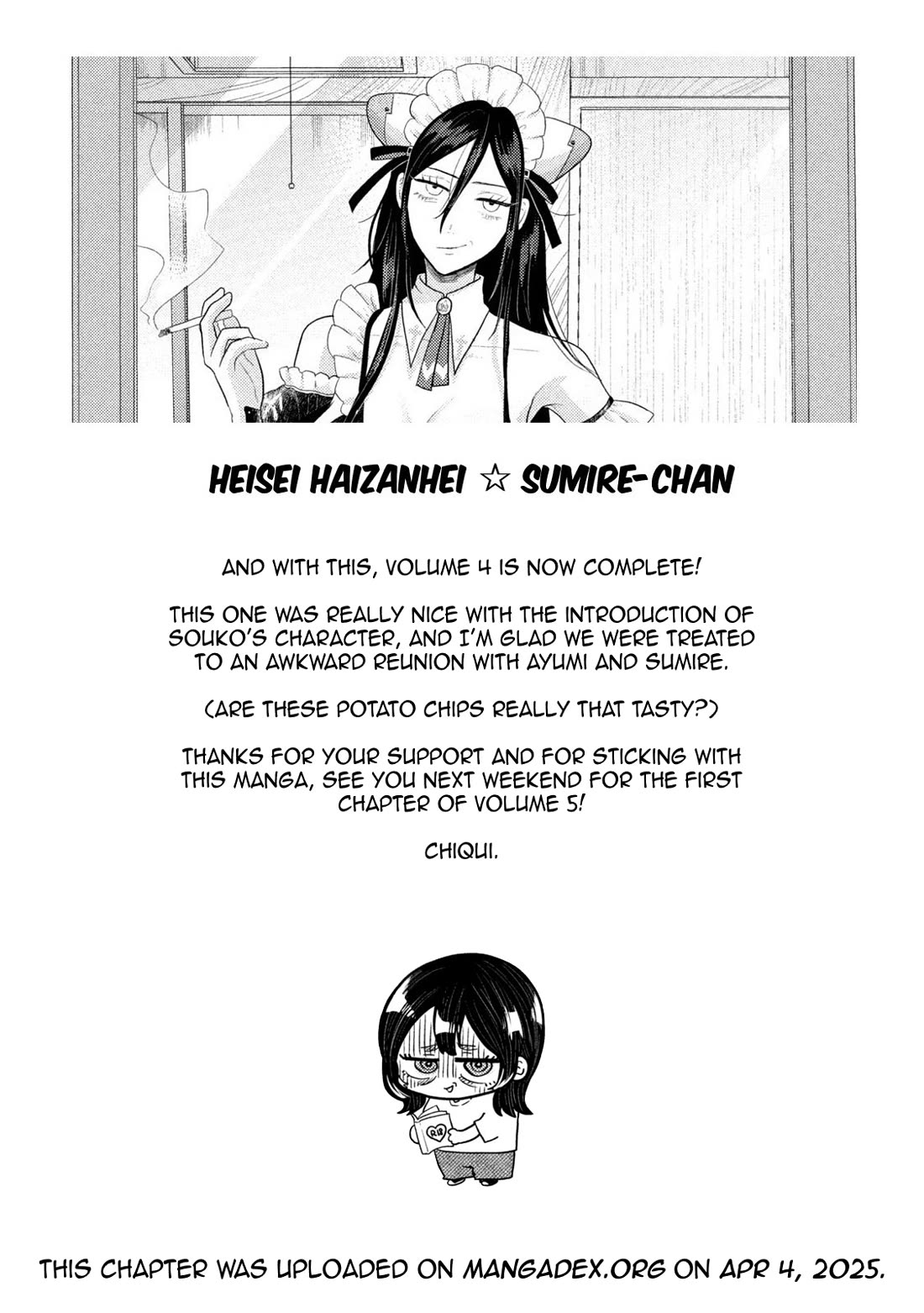 Heisei Remnant Soldier Sumire-chan Chapter 33 page 17 - Chapter 33: The Devil's Triangle of Women