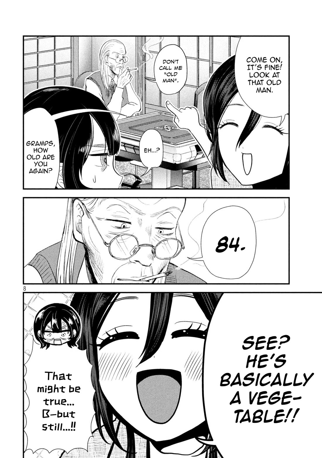 Heisei Remnant Soldier Sumire-chan Chapter 35 page 8 - Chapter 35: A Woman Who Invites and Is Invited