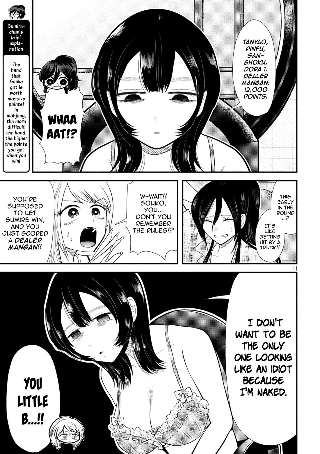 Heisei Remnant Soldier Sumire-chan Chapter 36 page 11 - Chapter 36: The Awakening Woman