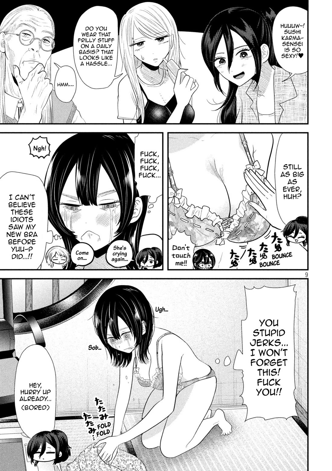 Heisei Remnant Soldier Sumire-chan Chapter 36 page 9 - Chapter 36: The Awakening Woman
