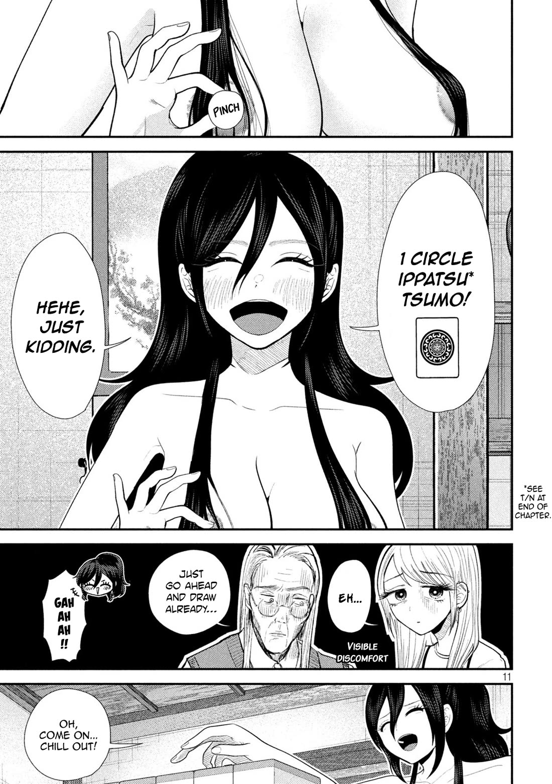 Heisei Remnant Soldier Sumire-chan Chapter 37 page 11 - Chapter 37: The Woman Who Draws from the Heart