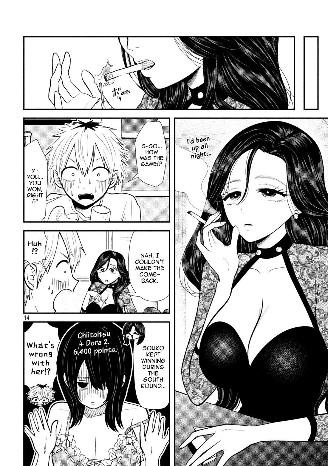 Heisei Remnant Soldier Sumire-chan Chapter 37 page 14 - Chapter 37: The Woman Who Draws from the Heart