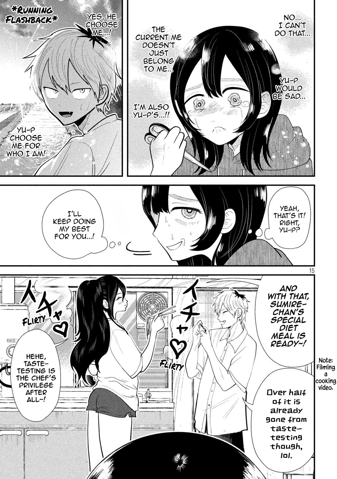 Heisei Remnant Soldier Sumire-chan Chapter 39 page 14 - Chapter 39: A Destroyed Woman