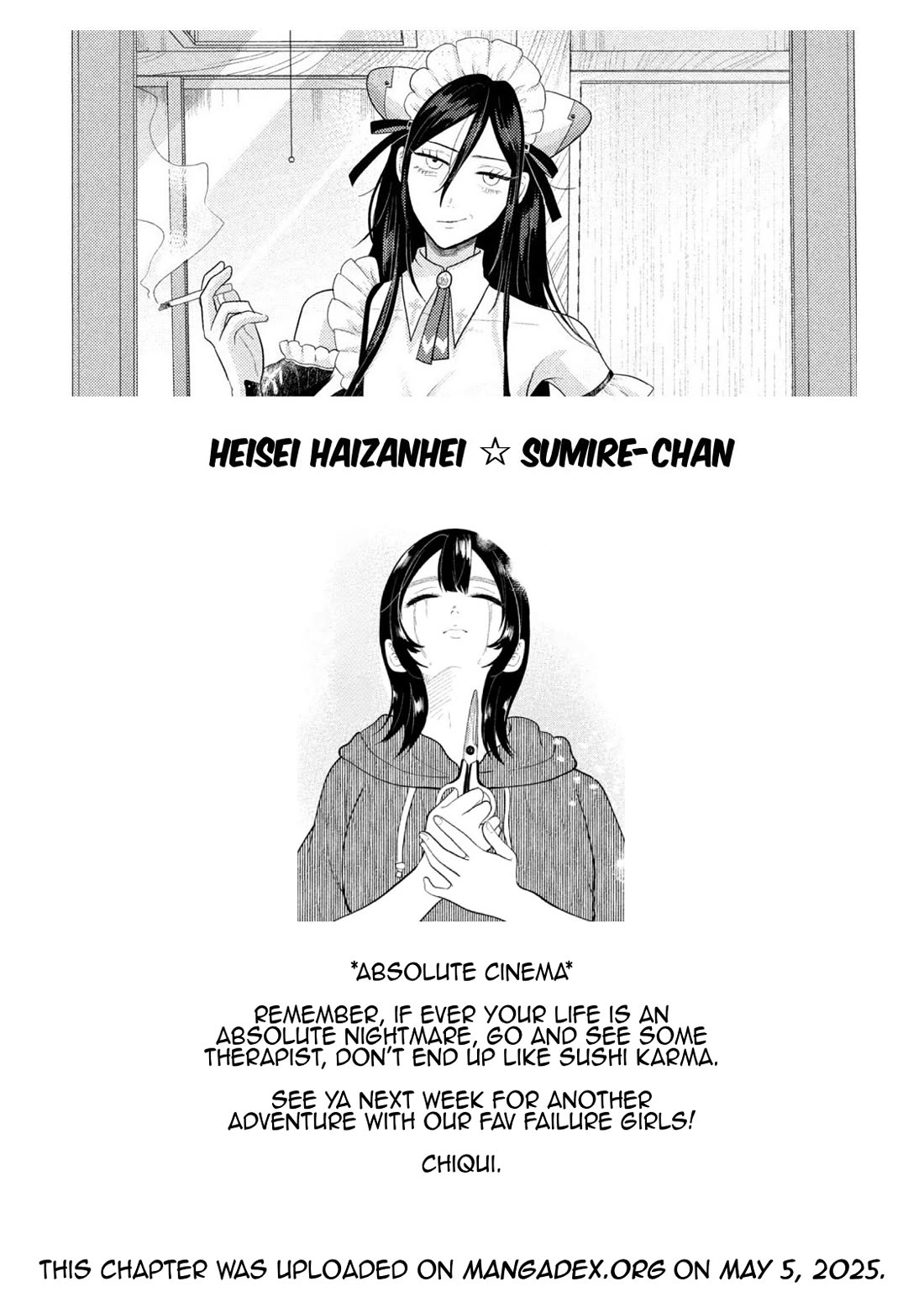 Heisei Remnant Soldier Sumire-chan Chapter 39 page 17 - Chapter 39: A Destroyed Woman