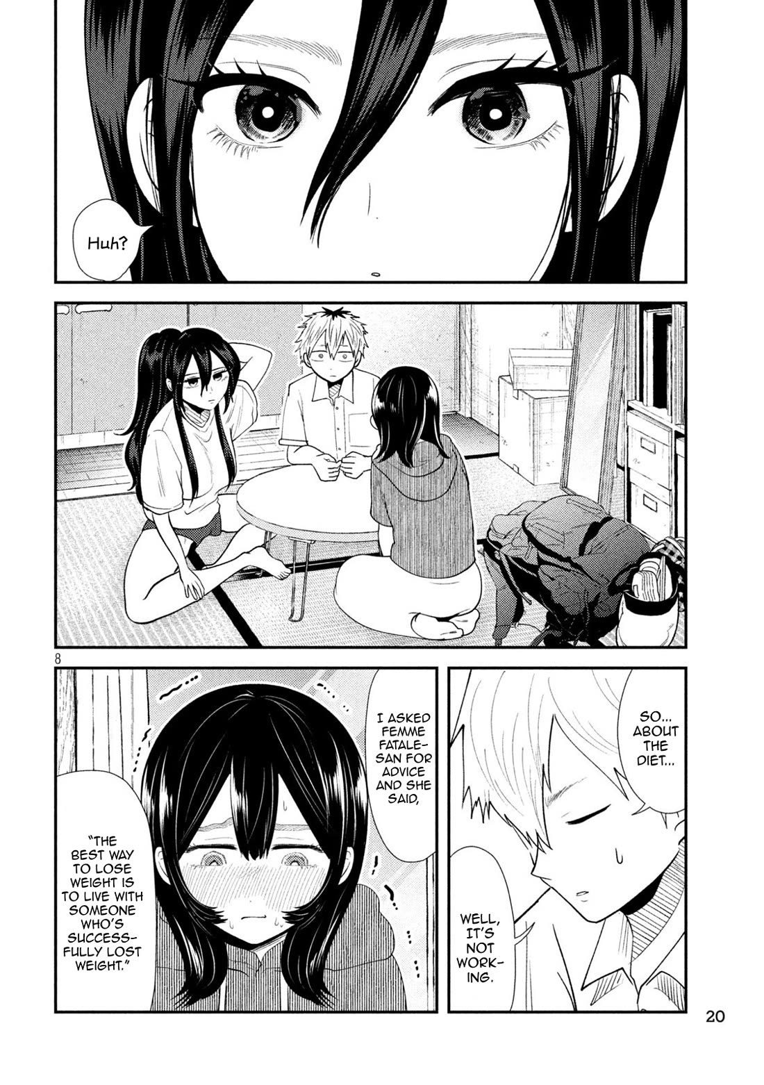 Heisei Remnant Soldier Sumire-chan Chapter 39 page 7 - Chapter 39: A Destroyed Woman