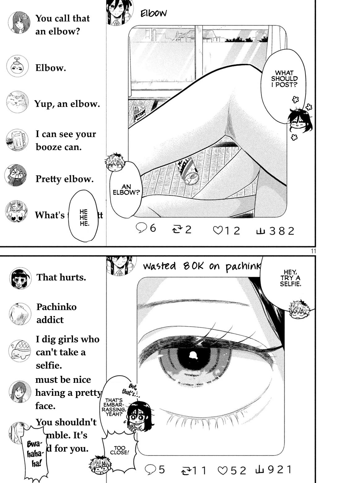Heisei Remnant Soldier Sumire-chan Chapter 4 page 11 - Chapter 4: A Woman Who Posts Online