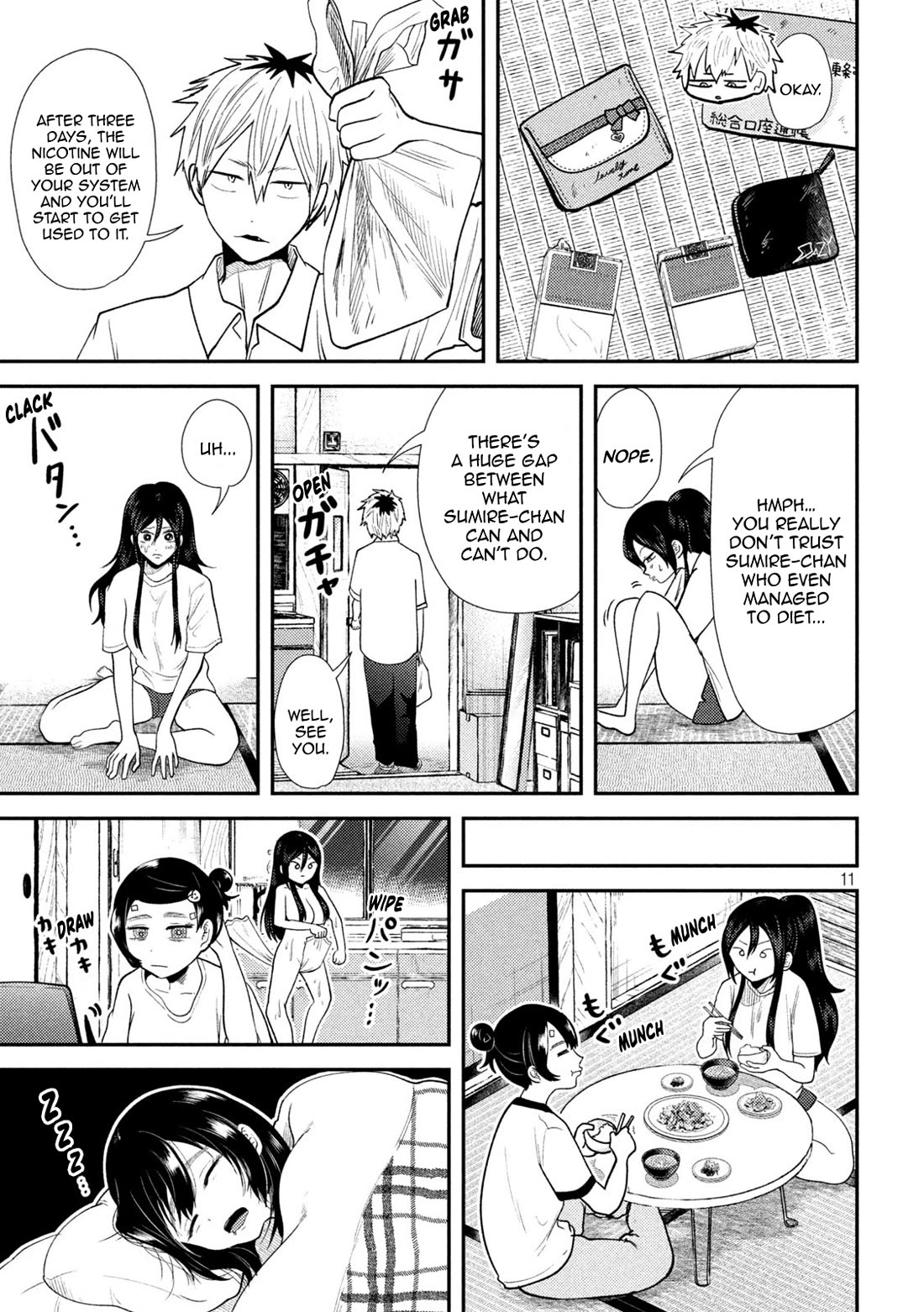 Heisei Remnant Soldier Sumire-chan Chapter 40 page 11 - Chapter 40: The Forbidden Woman