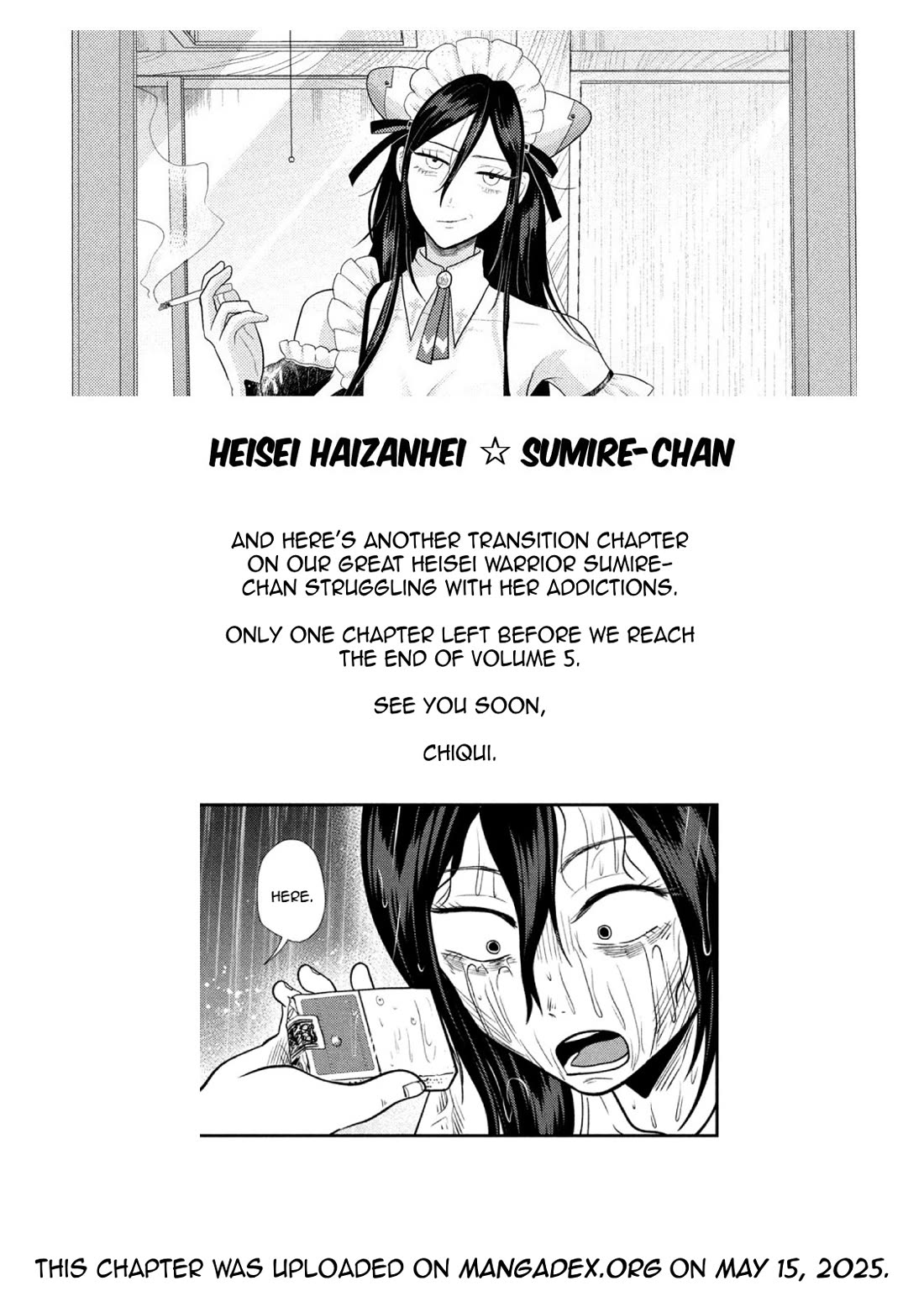 Heisei Remnant Soldier Sumire-chan Chapter 40 page 19 - Chapter 40: The Forbidden Woman