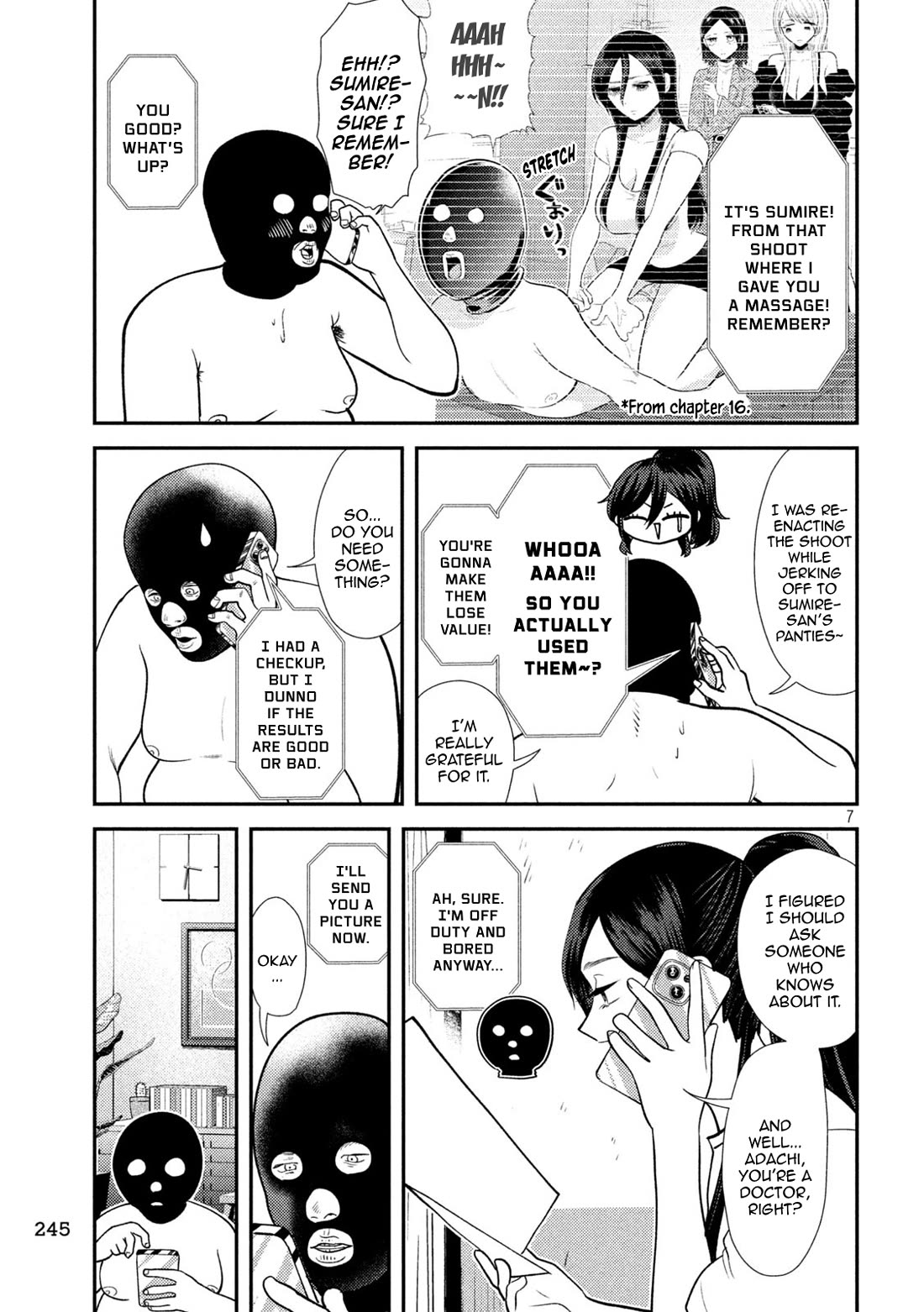 Heisei Remnant Soldier Sumire-chan Chapter 40 page 7 - Chapter 40: The Forbidden Woman