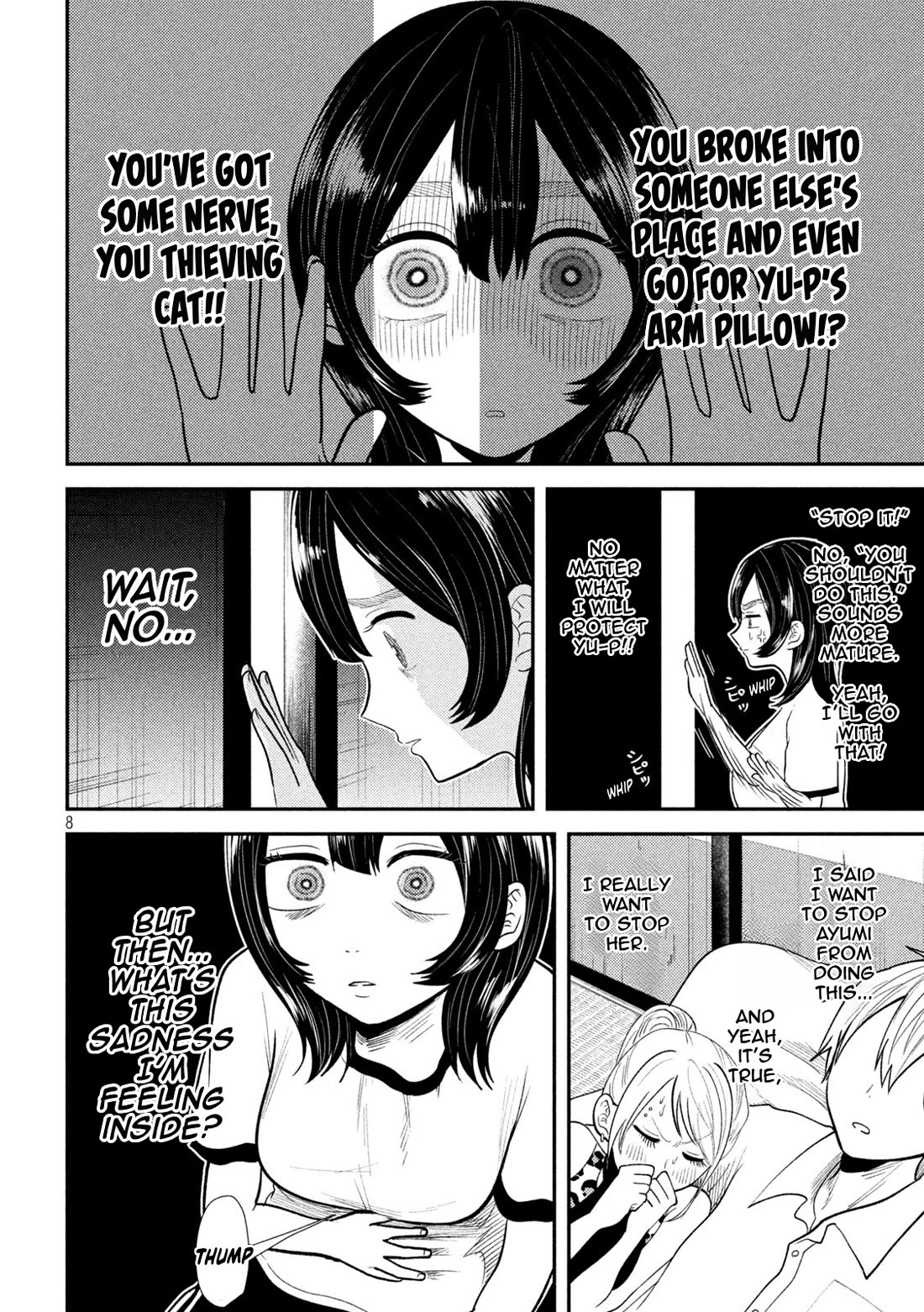 Heisei Remnant Soldier Sumire-chan Chapter 41 page 8 - Chapter 41: The Woman Who Dreams