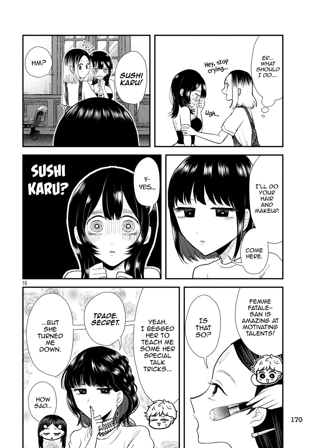 Heisei Remnant Soldier Sumire-chan Chapter 42 page 14 - Chapter 42: A Woman Who Gets Swayed